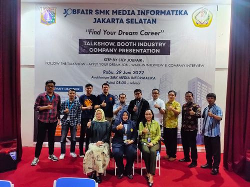 Bekerjasama Dengan SMK Media Informatika, benerIT Berpartisipasi Dalam Jobfair